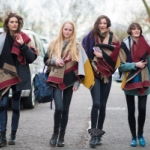 charlotte-wiggins-jean-campbell-matilda-lowther-and-sam-rollinson-wearing-burberry-monogram-poncho-17th-february-2014