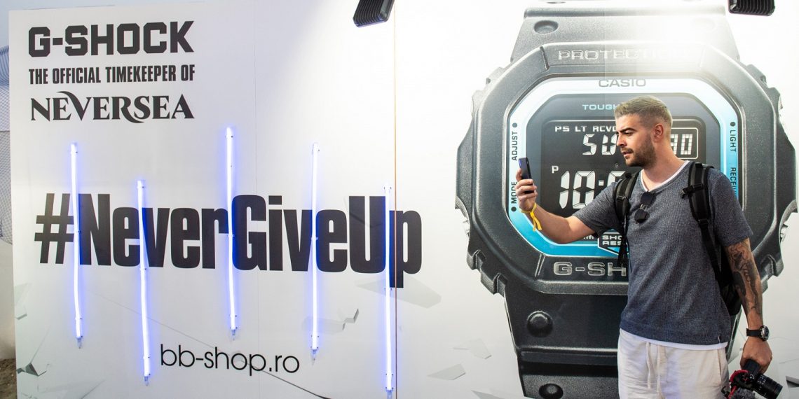 Casio G-SHOCK – Official timekeeper la Neversea si Untold 2019